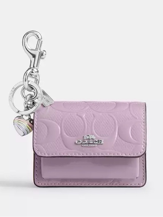 Coach Accessories - COACH Klare Bag Charm
In Signature Leather With Heart Charm